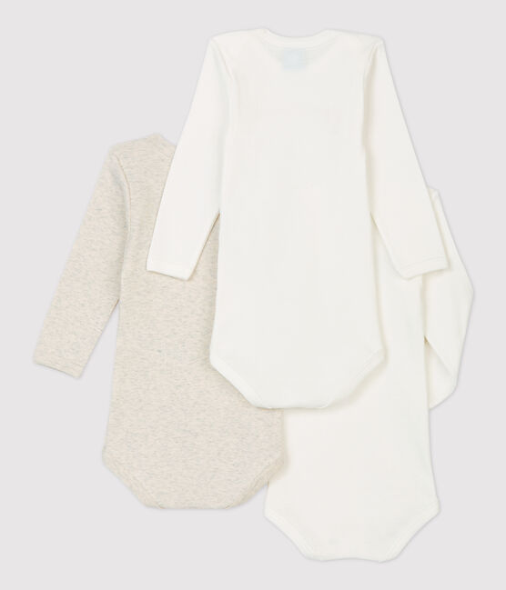 3er-Set Baby-Bodys aus Bio-Baumwolle variante 1