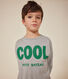 Langärmeliges Kinder-T-Shirt aus feinem Jersey für Jungen