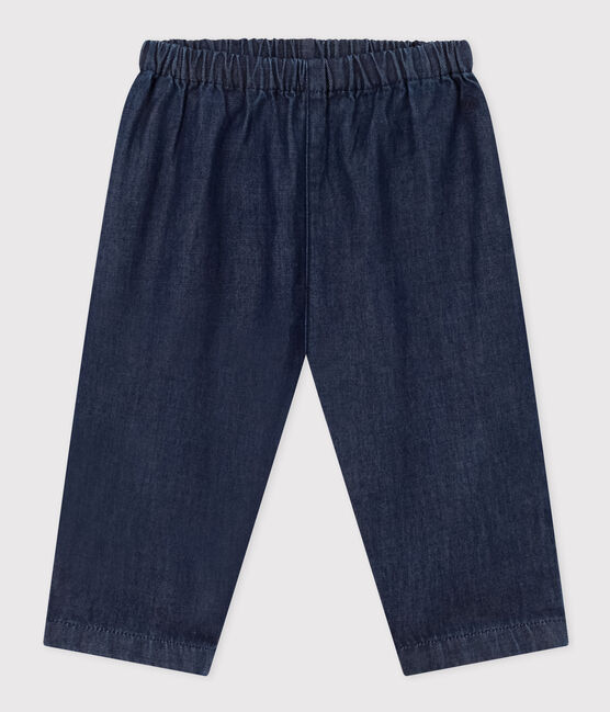 Baby-Hose aus leichtem Bio-Denim. blau DENIM
