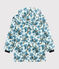Gemusterte Regenjacke Jungen weiss MARSHMALLOW/weiss MULTICO