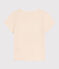 Kurzärmeliges bedrucktes Kinder-T-Shirt für Mädchen blau AVALANCHE/weiss PERSE