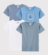 Überraschungsset mit 4 kurzärmeligen T-Shirts für Jungen