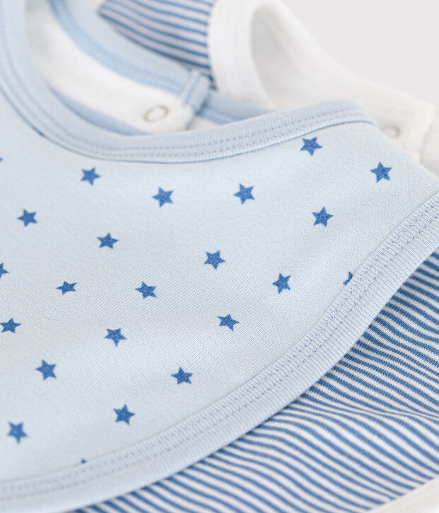 2er-Set Baby-L&auml;tzchen aus Baumwolle vielfarbig