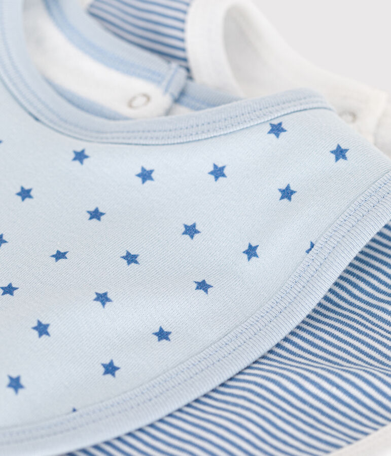 2er-Set Baby-L&auml;tzchen aus Baumwolle vielfarbig