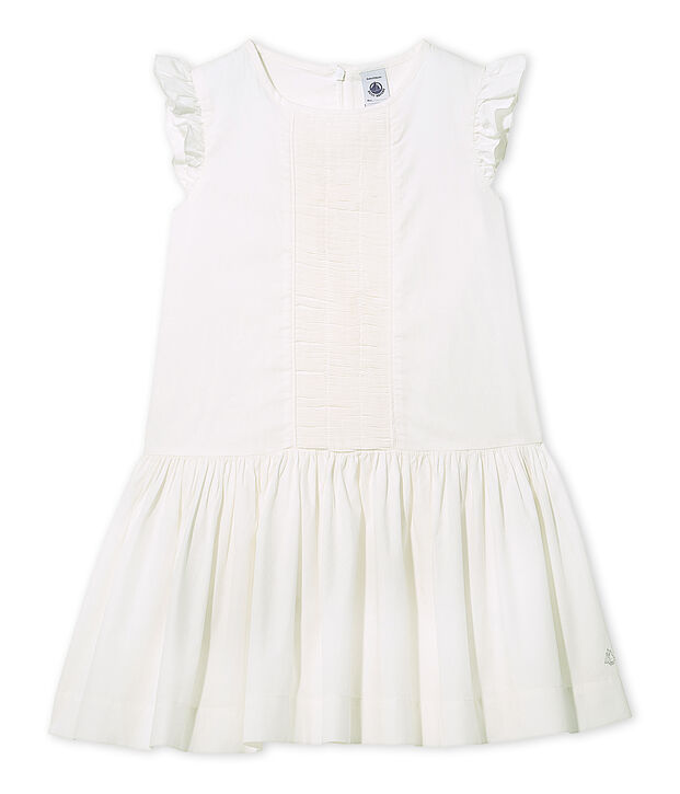 Robe de c&eacute;r&eacute;monie fille weiss Lait