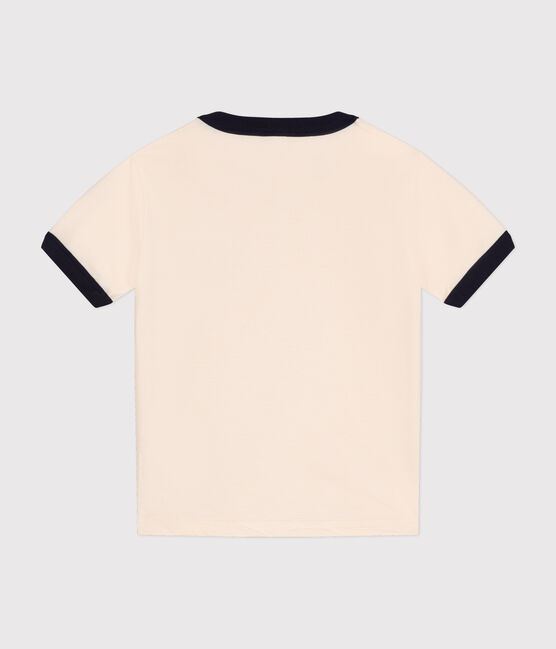 T-Shirt aus Jersey Kinder/Jungen naturfarben AVALANCHE
