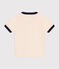 T-Shirt aus Jersey Kinder/Jungen naturfarben AVALANCHE