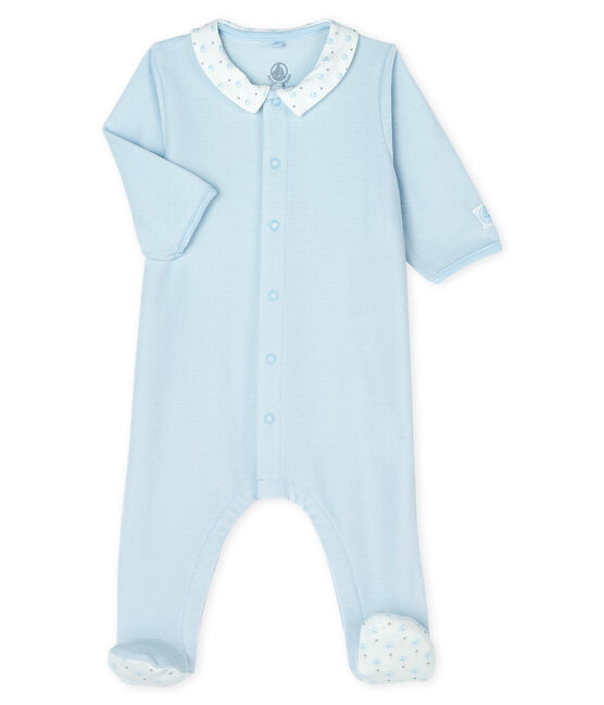 Baby Strampler Aus Samt Fur Jungen Petit Bateau