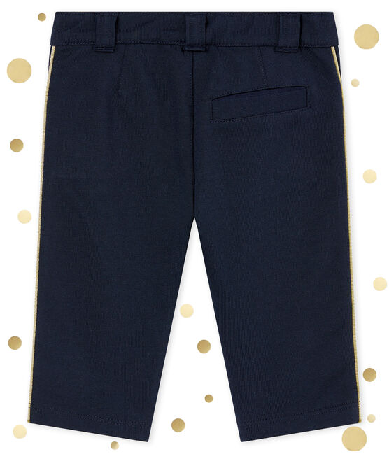Baby Jungen Hose aus Jersey blau SMOKING