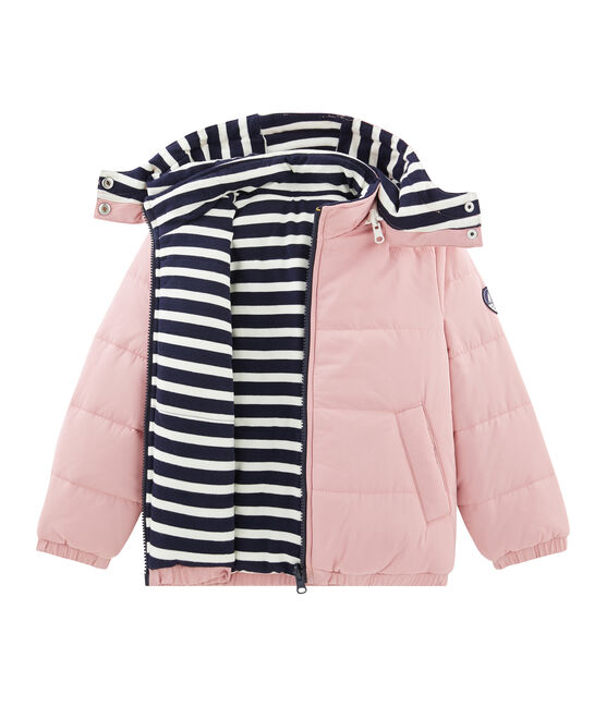 Wattierte Kinder-Jacke rosa CHARME