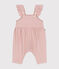 Baby-Latzhose aus Cord rosa SALINE