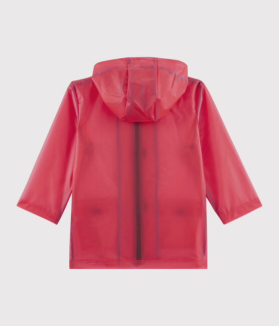Kinder-Regenjacke für Mädchen und Jungen rosa GEISHA