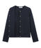Cardigan aus Rundstrick für Damen blau SMOKING