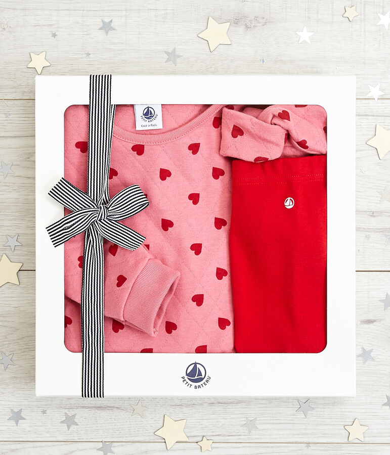 Baby-Geschenkset f&uuml;r M&auml;dchen vielfarbig