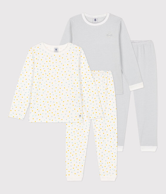 2er-Set Kinderpyjamas aus Baumwolle mit Ringelstreifen für Jungen variante 1
