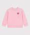 Kinder-Sweatshirt aus einfarbiger Baumwolle CHARMI