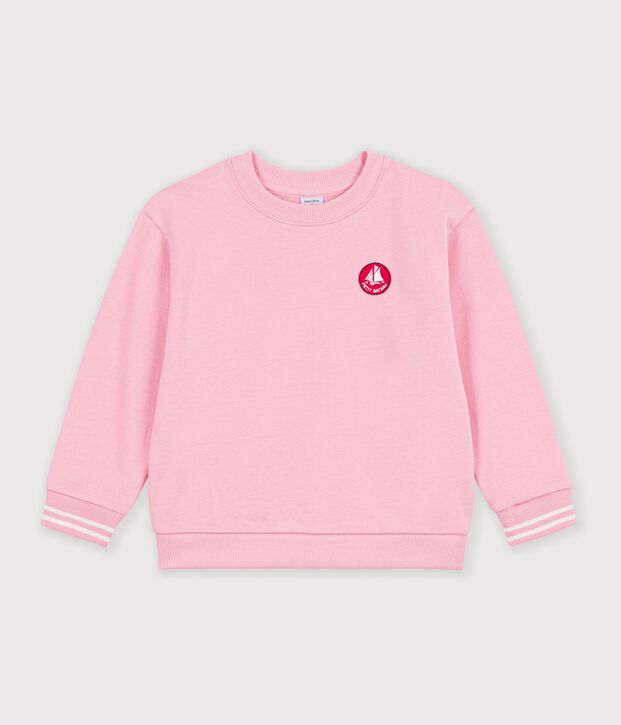 Kinder-Sweatshirt aus einfarbiger Baumwolle CHARMI