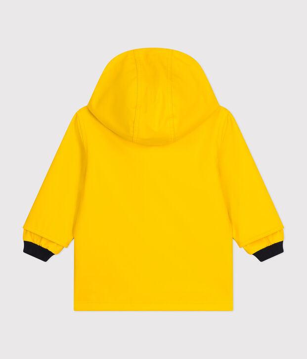 Klassische Baby-Regenjacke gelb
