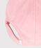Baby-Cap Petit Bateau aus Baumwolle für Mädchen rosa CHARME