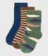 3er-Set Kindersocken für Jungen