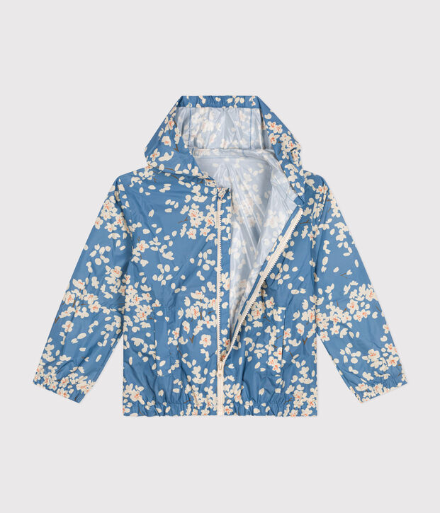 Leichte Windjacke Kinder/M&auml;dchen blau/vielfarbig