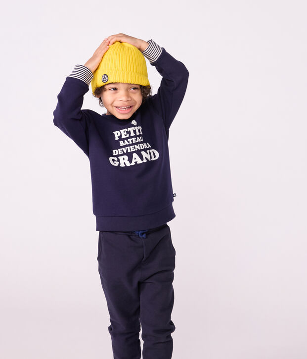 Kinder-Sweatshirt aus gemusterter Baumwolle SOIR
