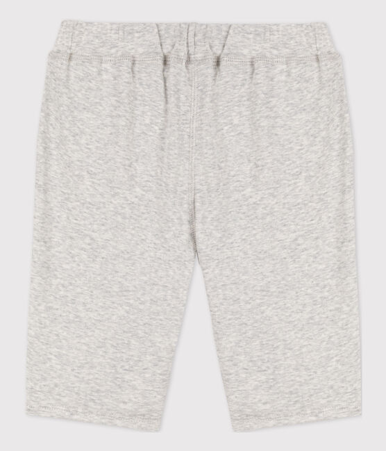 Kinder-Bermudashorts aus Baumwolle für Jungen grau BELUGA CHINE