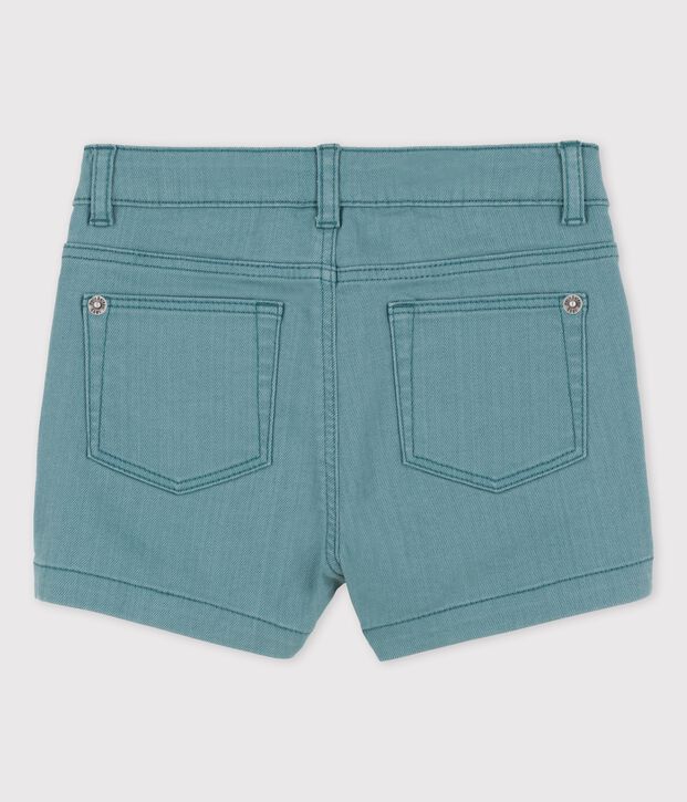 Denim-Shorts f&uuml;r M&auml;dchen gr&uuml;n