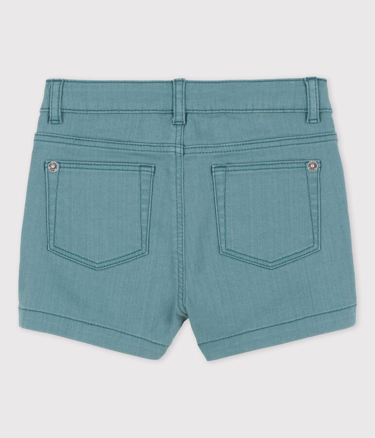 Denim-Shorts f&uuml;r M&auml;dchen gr&uuml;n