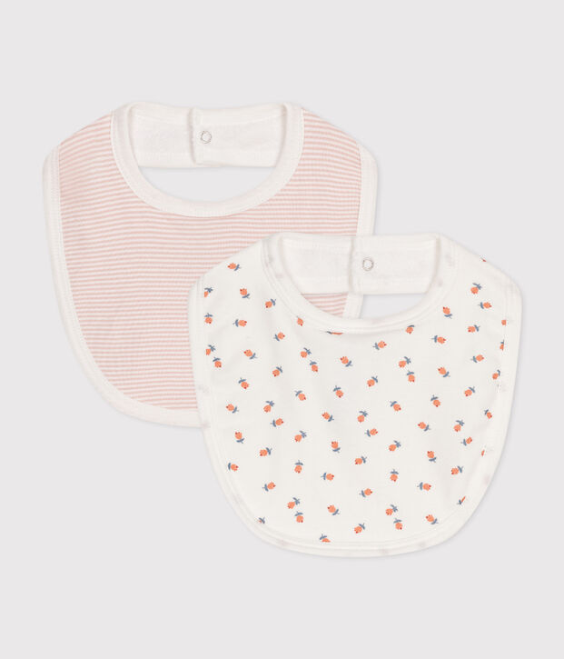 2ER-SET BABY-L&Auml;TZCHEN AUS BAUMWOLLE vielfarbig