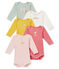 Baby MädchenLangarmbodys im 5er-Set variante 1