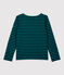 Klassisches Baumwoll-Marineshirt Damen blau SMOKING/ PIVERT