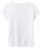 Damen-T-Shirt „COL DANSEUSE“ aus feinem Jersey weiss ECUME
