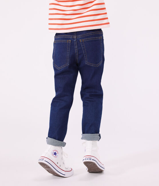 Kinder-Hose in Slim Fit Passform aus Denim für Mädchen blau DENIM BRUT