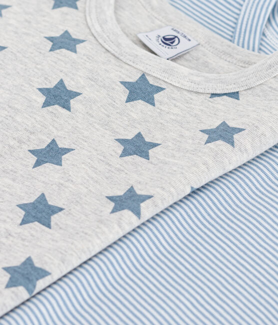 Kurzärmelige Kinder T-Shirts aus Baumwolle mit Sternmotiv variante 1