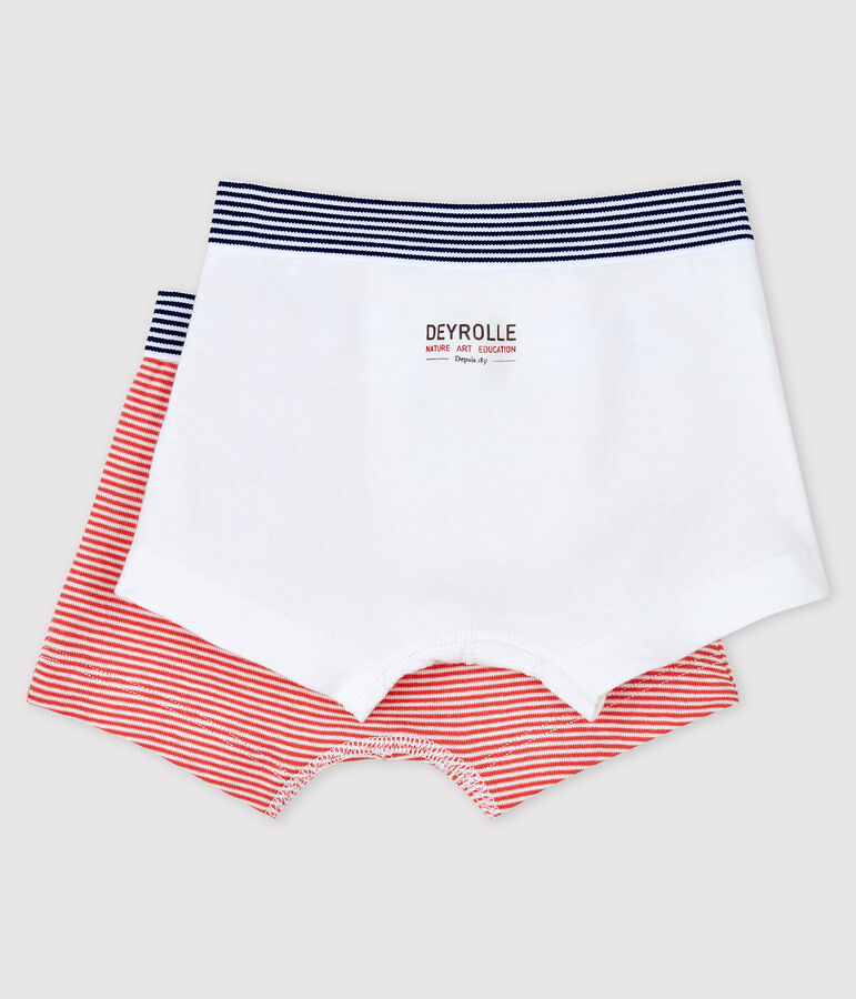 2er-Set Boxershorts f&uuml;r kleine Jungen Petit Bateau x Deyrolle vielfarbig