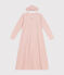 Kinder-Nachthemd und Stirnband aus Nicki mit Herzmotiv rosa SALINE/ ROSEWOOD