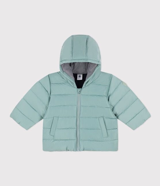 Baby-Anorak mit Fleece-Futter grün PAUL