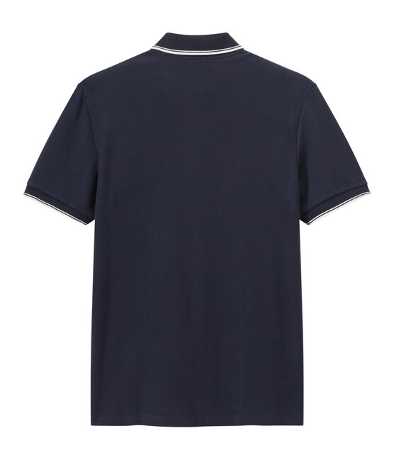 Kurzärmeliges poloshirt herren blau SMOKING