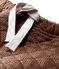 Baby-Hose aus Doppeljersey in Hahnentrittmuster für Jungen schwarz CITY/braun COCOA