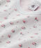 Pyjama fille imprimé petites fleurs blau BOCAL/weiss MULTICO