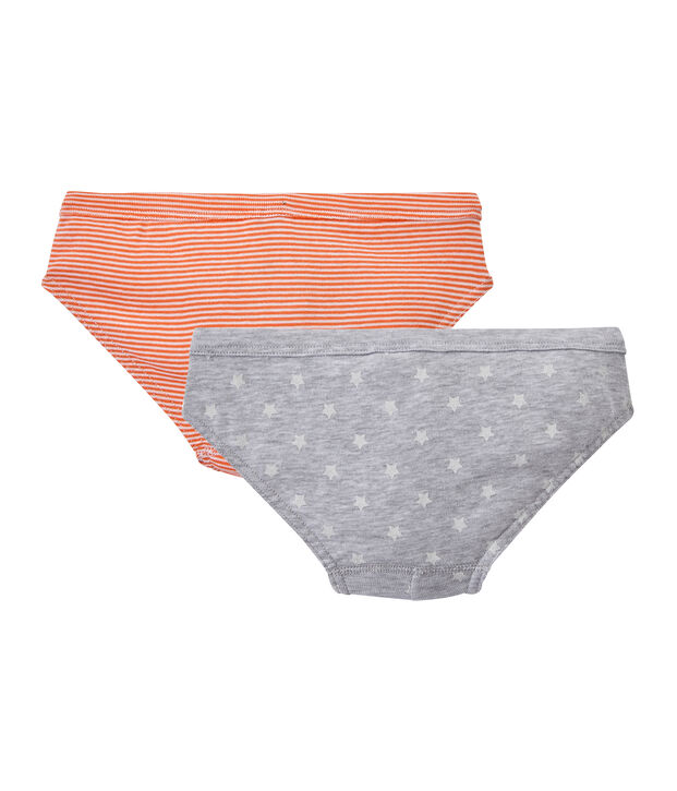 Jungen-Slips im 2er-Set weiss