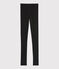 Legging Dames van wol en katoen schwarz NOIR