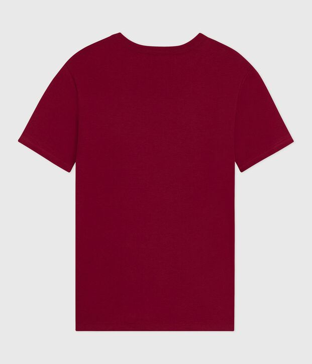 Kurz&auml;rmeliges Damen-T-Shirt L&rsquo;Iconique aus Baumwolle rot