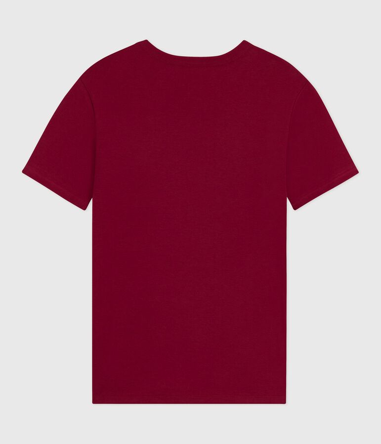 Kurz&auml;rmeliges Damen-T-Shirt L&rsquo;Iconique aus Baumwolle rot