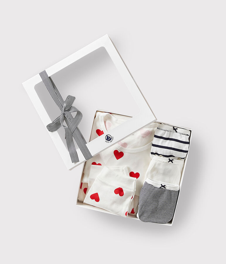 Geschenkset Pyjama und Slips aus Baumwolle vielfarbig