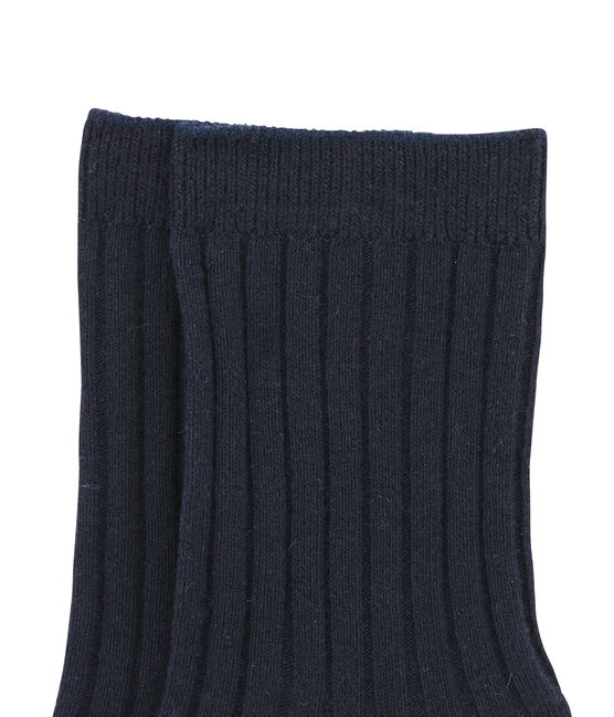 Kinderstrümpfe Unisex blau SMOKING