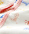 Baby-Strampler ohne Füße aus Baumwolle mit Paris-Motiv weiss MARSHMALLOW/weiss MULTICO