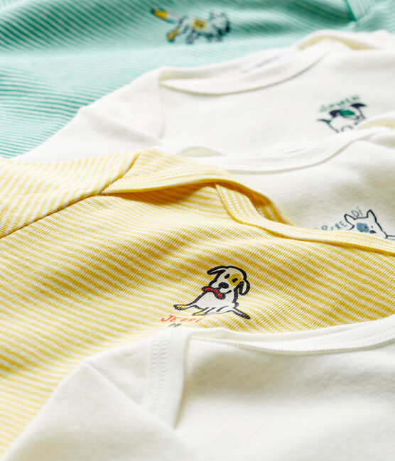 Set mit 5 langärmligen Baby-Bodys für Jungen variante 1