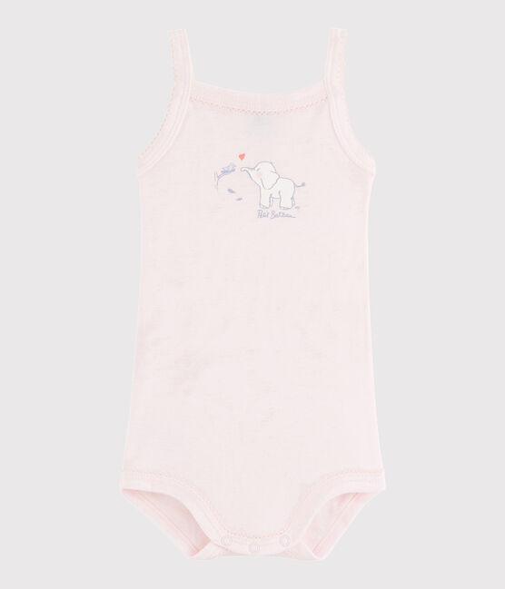 Baby-Trägerbody Mädchen rosa Vienne